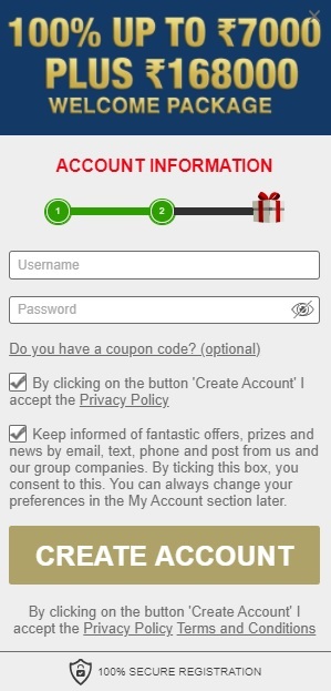 Europa Casino Kontoerstellung