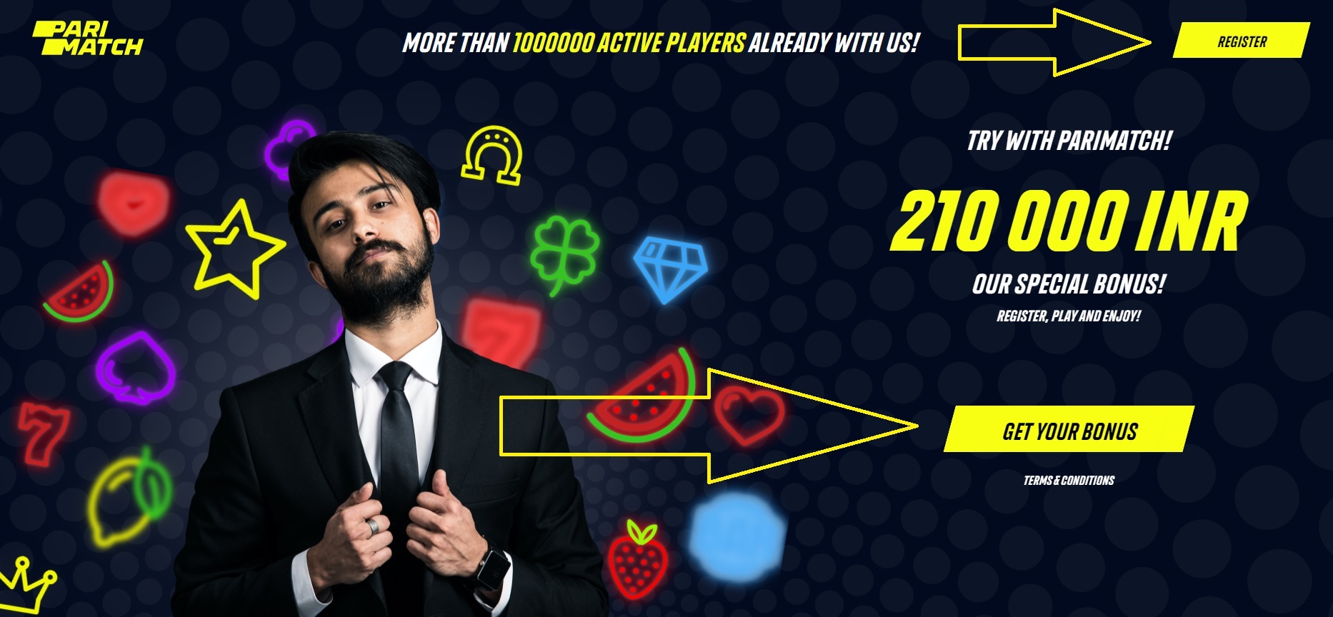 Parimatch Casino Anmeldung 2