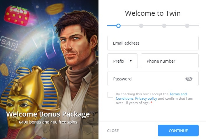 Twin Casino Registrierung 1